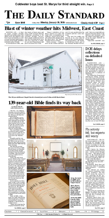 The Daily Standard 2026-01-19