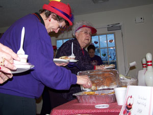 There is always room for dessert, especially when it is homemade. Trying treats from Chinatown Express are ladies of the Mendon Red Hats Society. The women visited Miller House in Celina on Tuesday night for the Taste of Mercer County dessert contest. Mercer County bakeries, restaurants and catering services were invited to submit an entry.<br></br>dailystandard.com